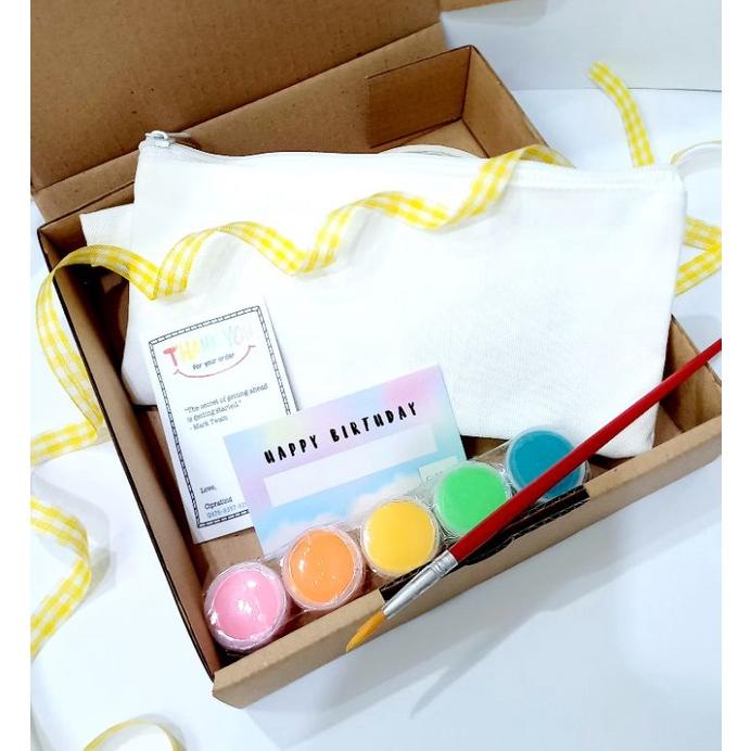 

Bisa Cod - PENCIL CASE CANVAS PAINTING KIT BY CIPRATIND MEWARNAI TEMPAT PENSIL KREATIFITAS ANAK HADIAH EDUKASI HAMPERS ULTAH HEMAT ..