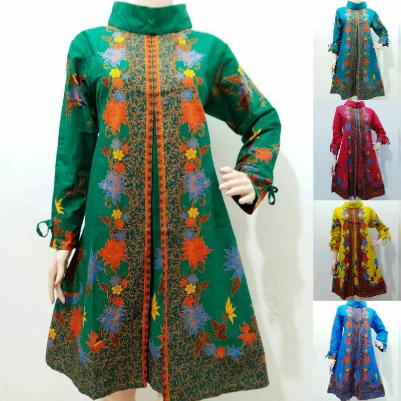BAJU BATIK WANITA | TUNIK BATIK | TUNIK PREMIUM | TUNIK ELEGAN | TUNIK CANTIK | TUNIK BATIK WANITA |