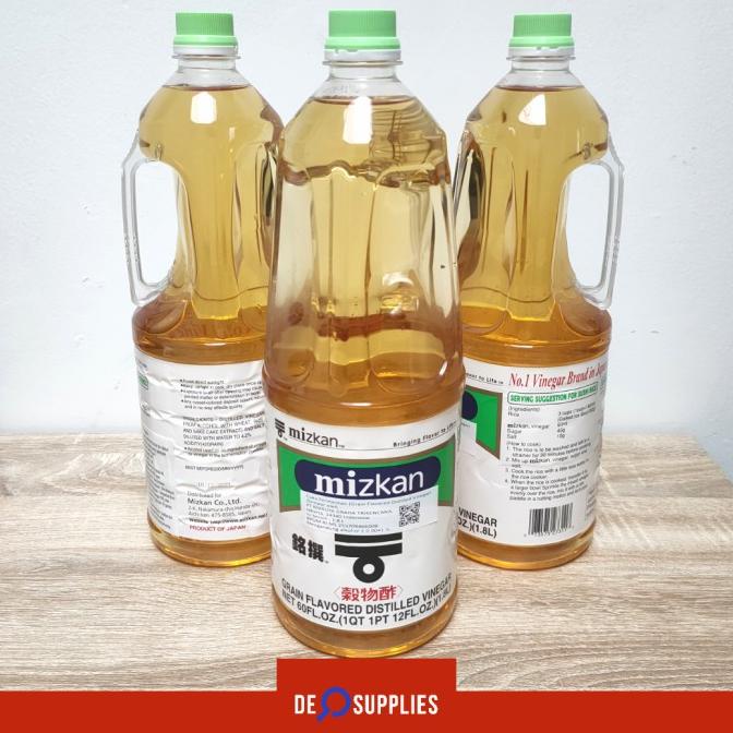 

Mizkan Suehiro Su 1.8L - Cuka Beras Fermentasi Grain Vinegar Sushi