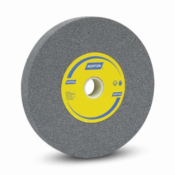 Batu Gerinda 8 Inch NORTON Poles 205 X 25 Abu Asah Grinding Wheel 8"