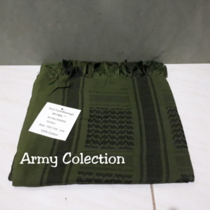 Sorban Shemagh Tactical import Scarf sorban tactical - Hijau(V1K7) Sorban Arab Dewasa Sorban Almas A