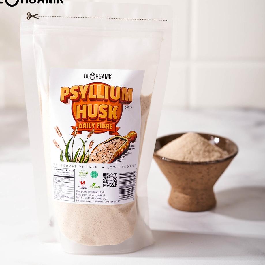 

✨COD✨ Beorganik Psyllium Husk 200gr murah