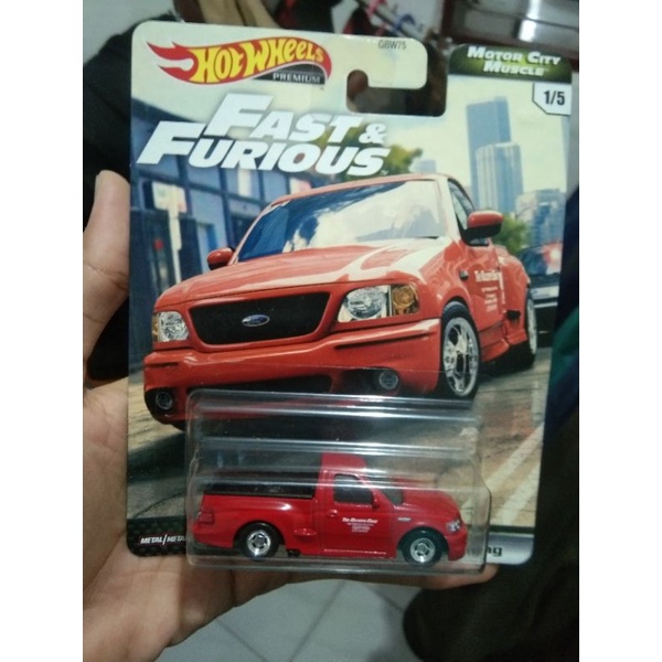 HOT WHEELS FORD F-150 SVT LIGHTING FAST AND FURIOUS