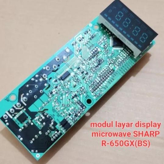 ~~~~~] modul layar display microwave SHARP R-650GX(BS)