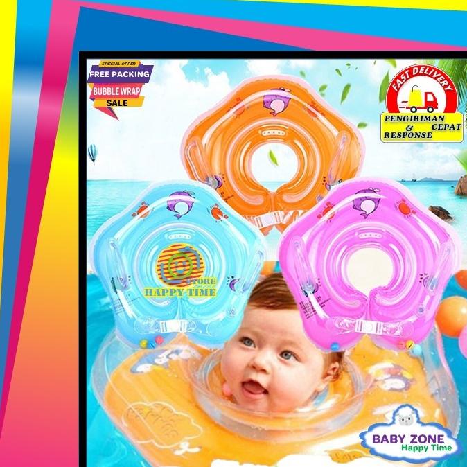 Pelampung Leher Ban Renang Bayi Neck Ring Bayi 6 Bulan 1 Tahun