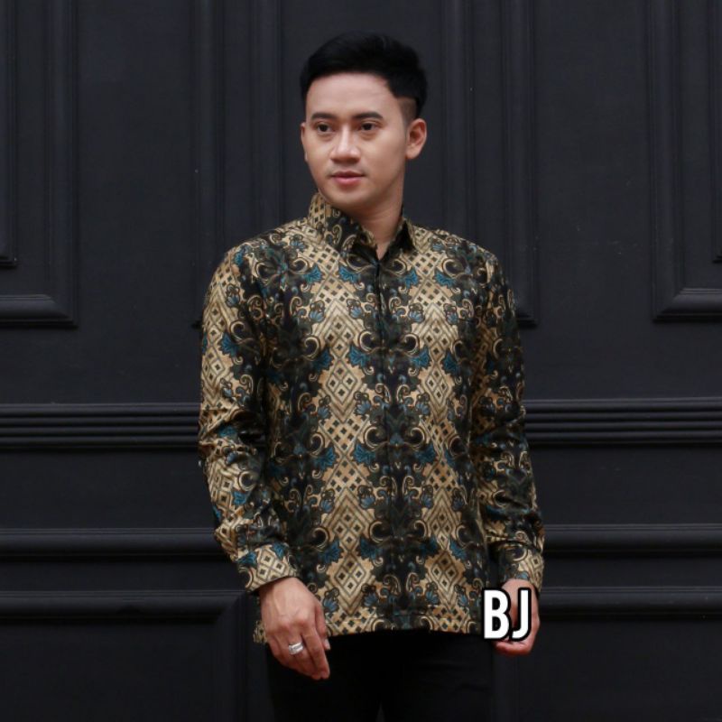 KEMEJA BATIK PRIA FURING MODERN LENGAN PANJANG KEMEJA KEKINIAN