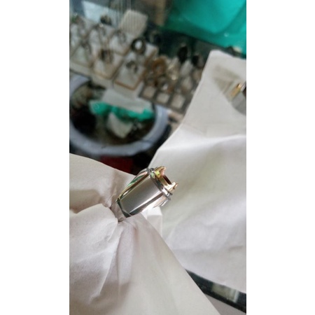 emban ikat ring monel super doff handmade