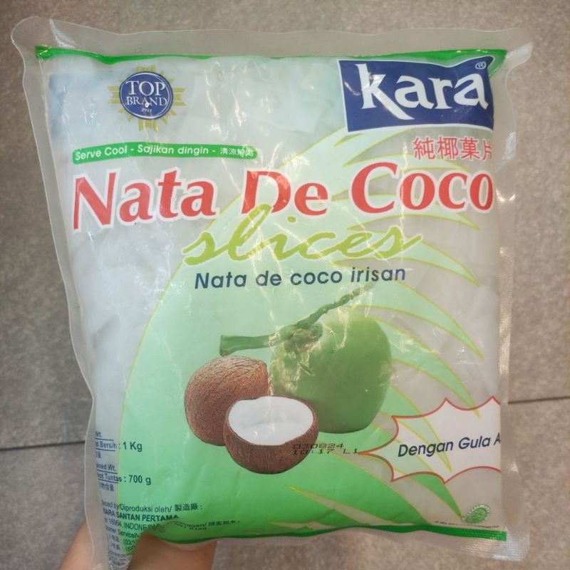 

KARA NATA DE COCO SLICES (NATA D COCO IRISAN) 1KG