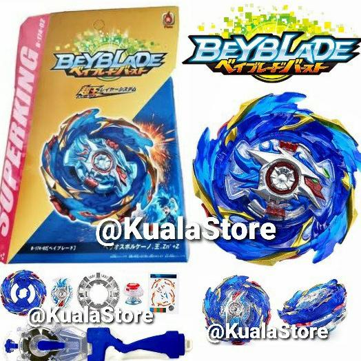 ,,,,,,,] Beyblade Burst Superking Sparking Launcher Helios Volcano B174 DX