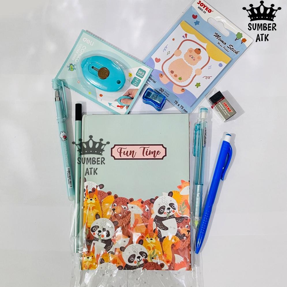 

[KODE 7V7JK] PAKET ATK SET Mini Blue - SUMBER ATK