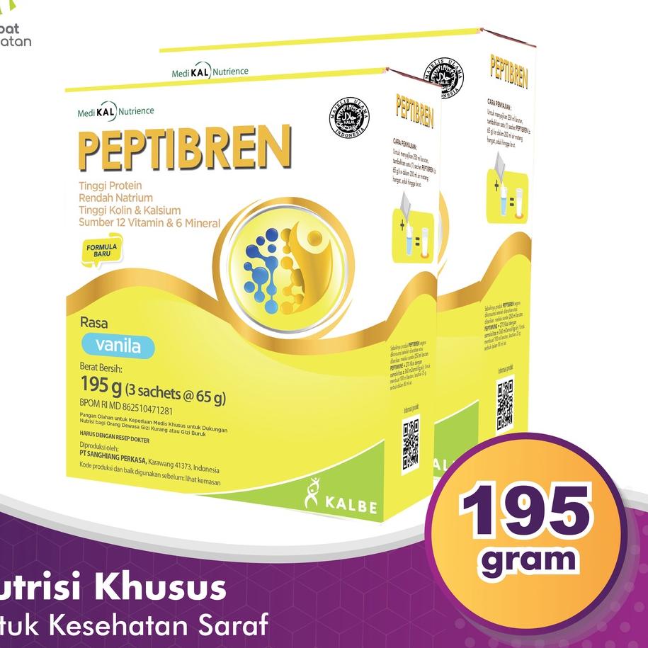 

Termurah | KP8 | Bundle 2 Box Peptibren - Nutrisi Kesehatan Saraf