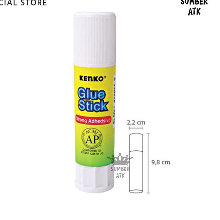 

Limited | KI3 | LEM Kertas GLUE STICK KENKO 15 Gram ( Sedang ) GLUE STICK/LEM BATANG - 1 PCS