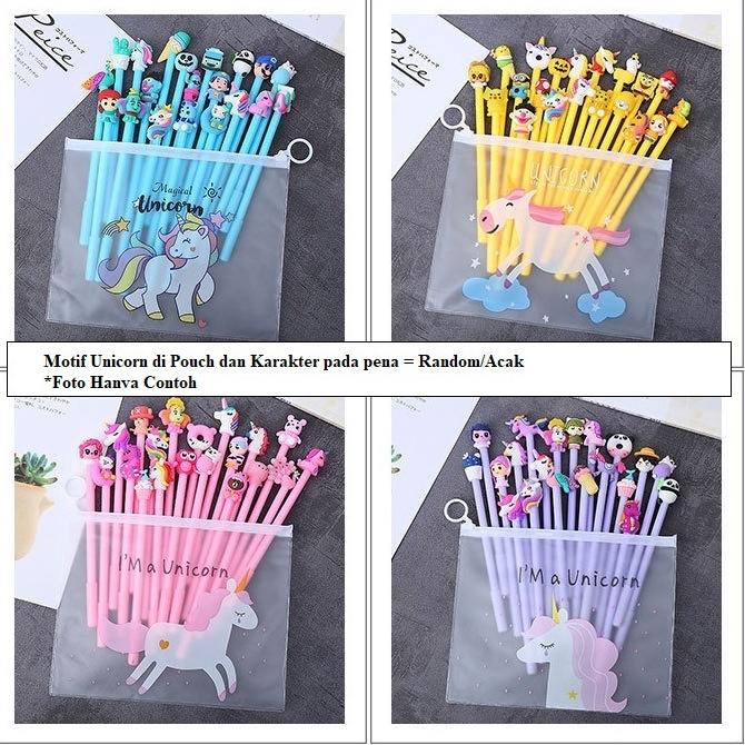 

[PRODUK-PVZJN64] 20 Pcs Pena Pouch Set Pulpen Karakter GMALL ST0056 88