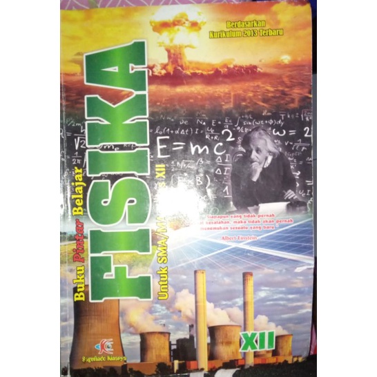 SAGUFINDO FISIKA (PRELOVED) | Buku Fisika Kelas 12 Sagufindo Kinarya