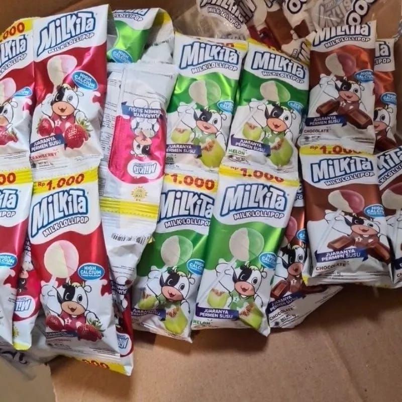 

MILKITA PERMEN LOLIPOP PUNYA PIIHAN BANYAK RASA