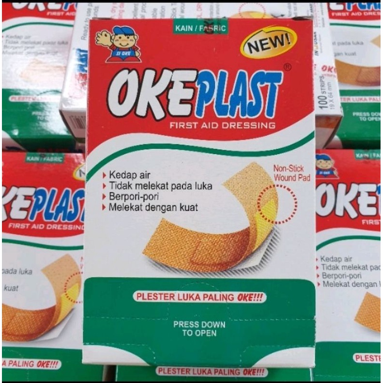 Plester Luka Okeplast isi 100
