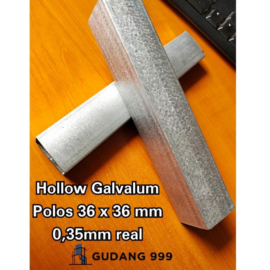 [KODE IQNMZ] HOLLOW / HOLO / RANGKA HOLLOW GYPSUM / HOLLOW GALVALUM POLOS 4x4 0,4mm