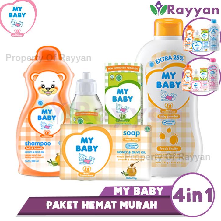 [KODE Q67ZC] [MP]Paket My Baby 4 Pcs|My Baby Bundling|Mb-A|Paket Mandi Baby|Paket Hemat|Perlengkapan