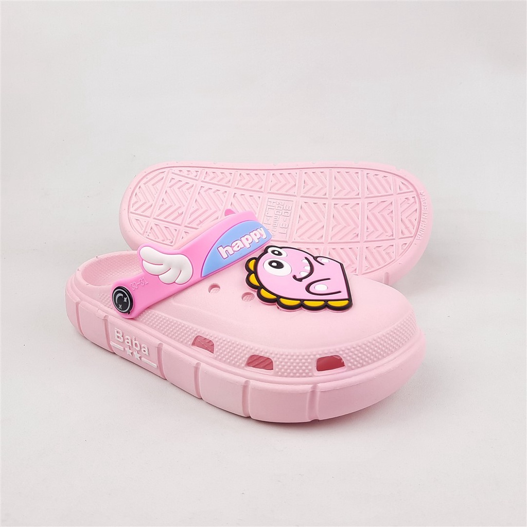 Sandal jelly anak Laki-Laki/perempuan karakter impor Alea kae Re.23.Happy Dino 24-35