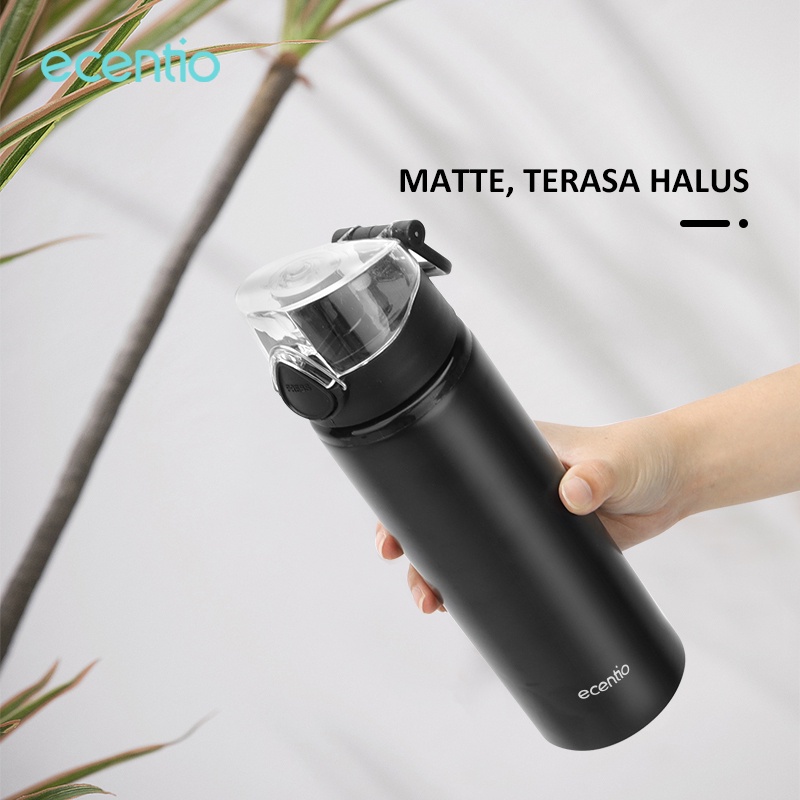 ecentio 750ml tumbler Aluminium Botol Air Sports Water Cup botol minum Bottle bpa free