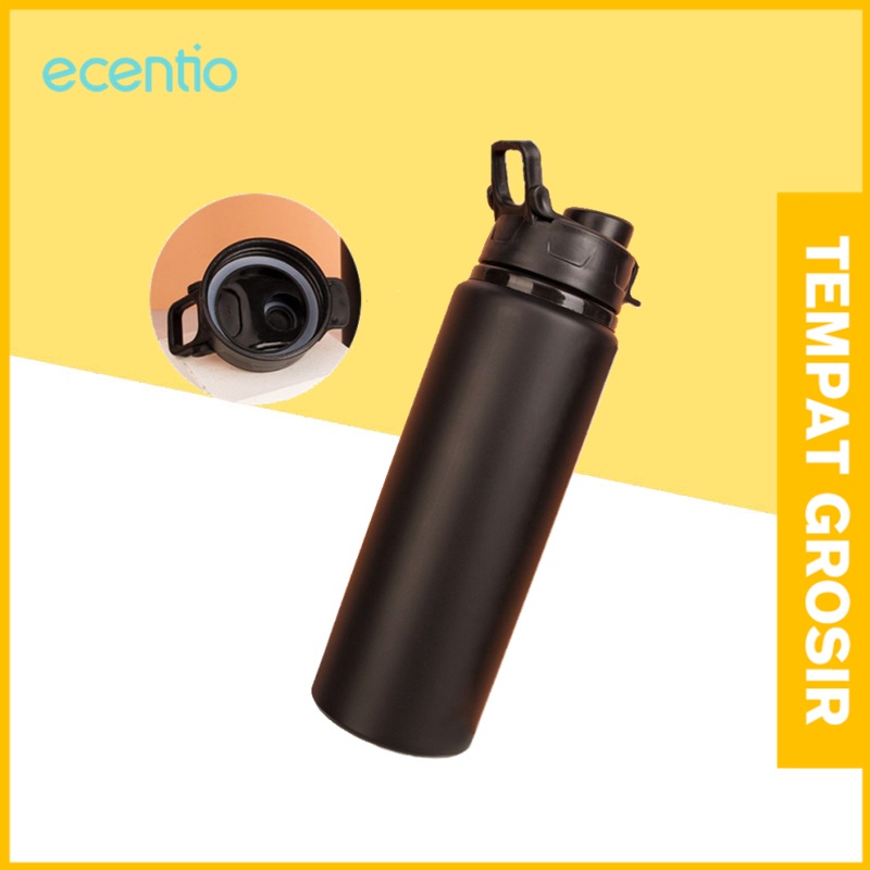 ecentio 750ml Botol Minum Olahraga/Botol air Tumbler Sports Tahan bocor/Cangkir/bottle