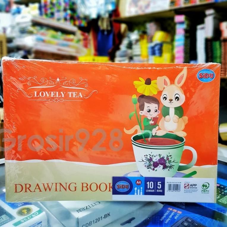 

[NEW !!] Drawing Book / Buku Gambar A4 Sidu (isi 5) [KODE 186]