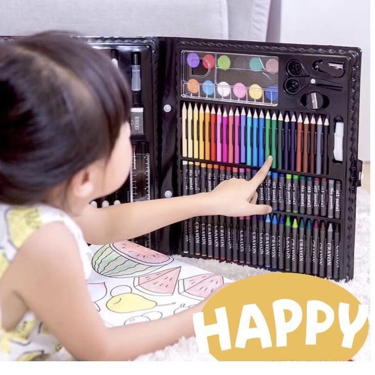

[PROMOSI !!] GU Crayon Set 150pcs / Krayon Mewarnai Anak 150pcs / Pensil Warna Set 150pcs [KODE 793]