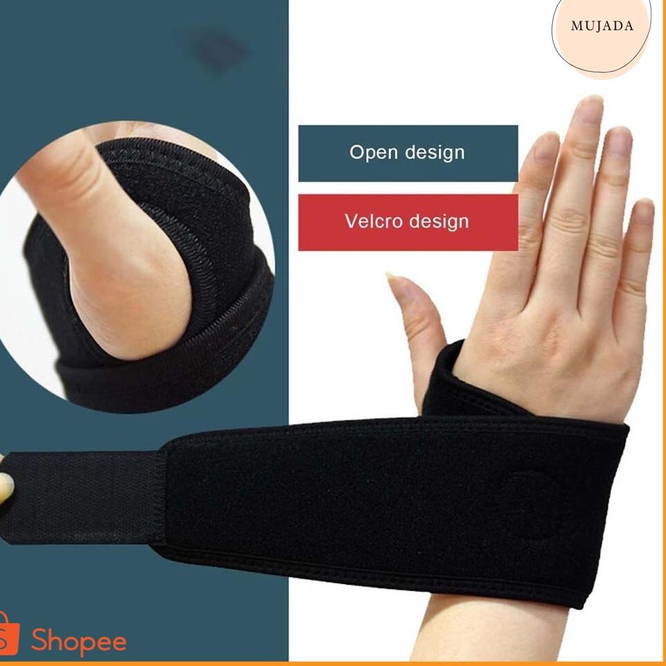 [MURAH ] Deker pergelangan tangan/ wrist strap wristband wrap - penahan cedera / Deker Tangan pereda