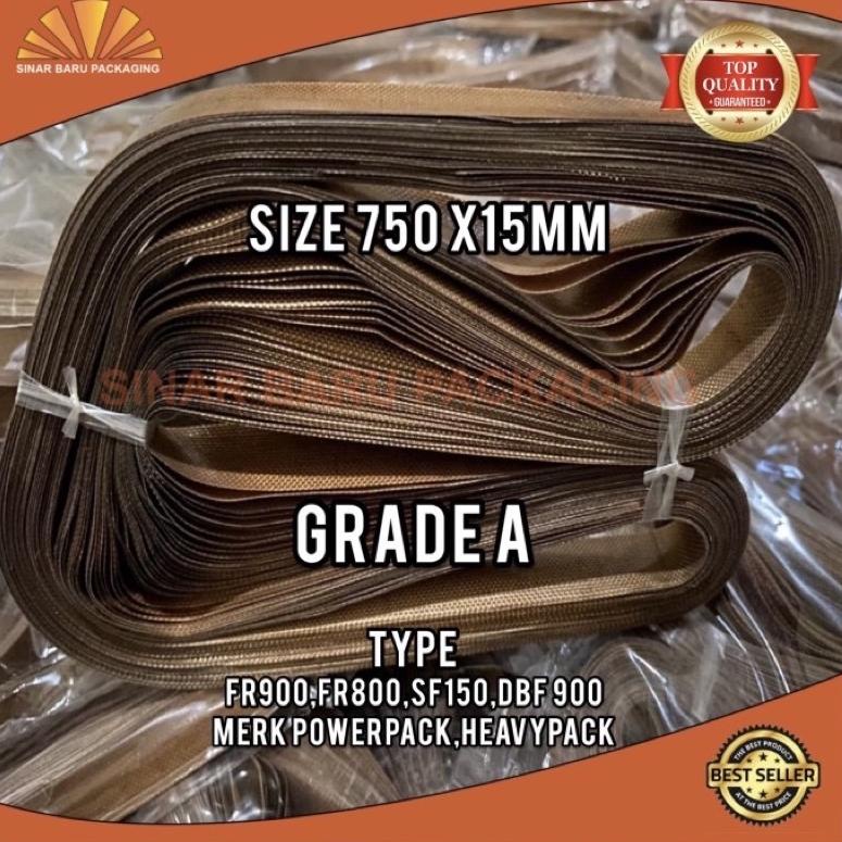 Terlaku.../ Teflon belt 750 Grade A FR800 FR900 DBF900 Uk.750x15mm FR-900 SF150