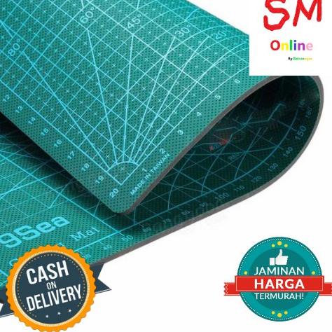 

[FLASH SALE !] Cutting Mat Pad A3 45 x 30cm digunakan sebagai alas potong-memotong kertas, kain, dan lainnya mudah dibersihkan dan sangat lentur,- Green [KODE ]