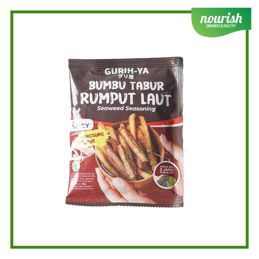 

Gurih-ya Bumbu Tabur Seaweed Spicy 15gr-JktBar