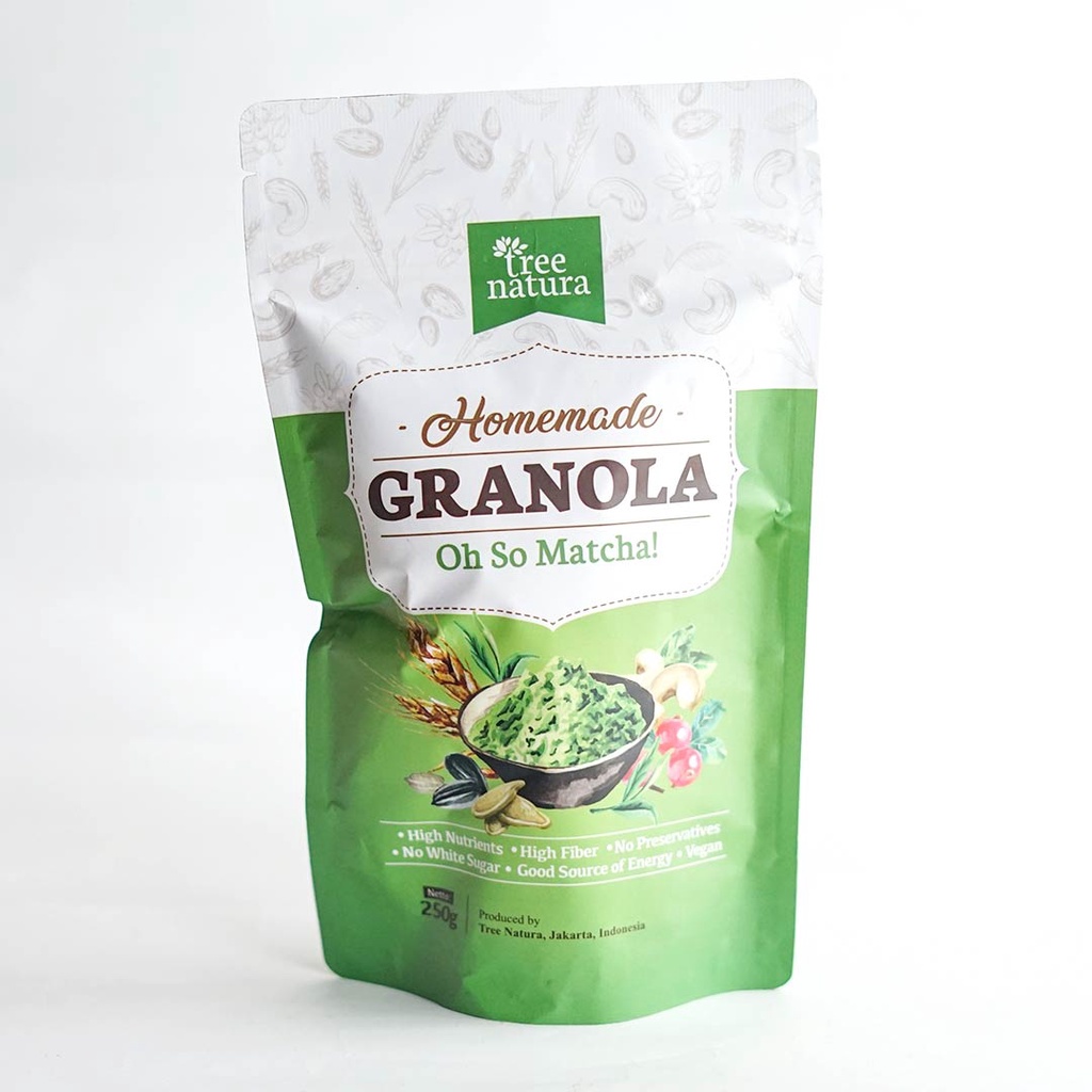 

Tree Natura, Granola Oh So Matcha 250gr-JktBar