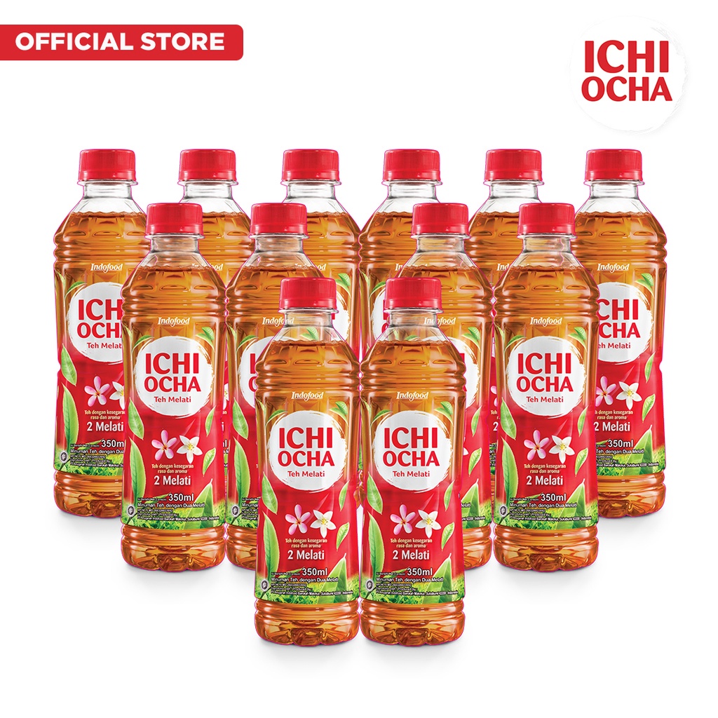 

ICHI OCHA Minuman Teh Melati 350ml x 12 Pcs