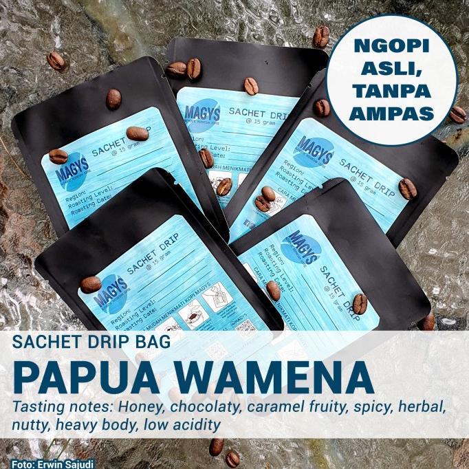 

Sachet Drip Bag Arabika Papua Wamena coffee kopi