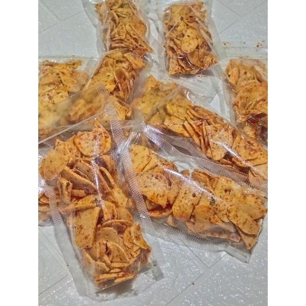 

Basreng pedas daun jeruk,pedasnyabikinnagih