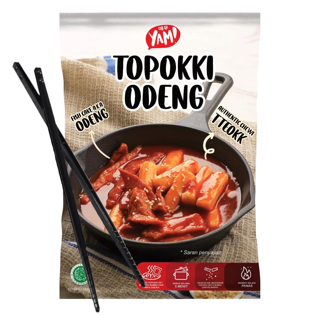 

Stok terbaru Topokki Odeng Authentic Yam! Tteokbokki Korean Food Street