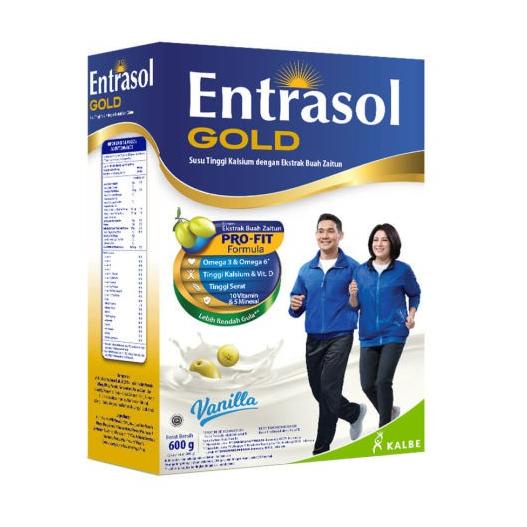 

5.5 COD Entrasol Gold kemasan baru 580gr [600gr] Coklat/Vanila