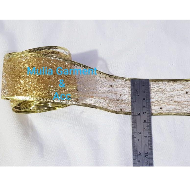 

[NEW ARRIVAL !!] PITA JARING LIST KAWAT LEBAR 5CM ISI 5 YARD [KODE 68]