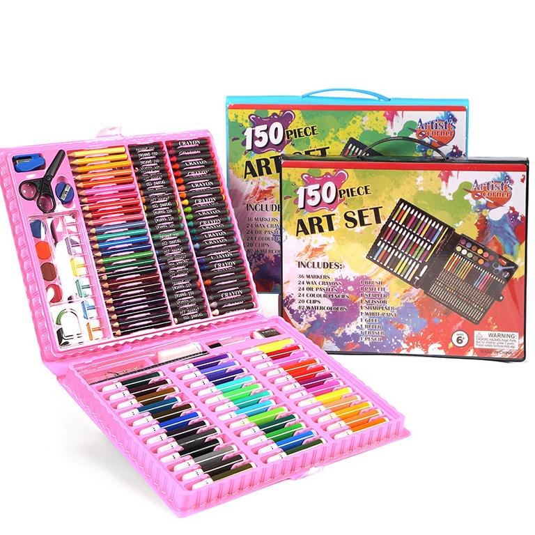 

[KGN97] Crayon Art Set 150 Pcs / Crayon Art Set / Peralatan Gambar Lukis / Pensil Warna 1 Set / Colouring Set 150 Pcs 4195