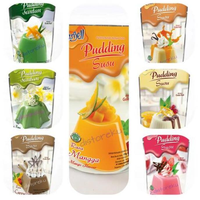 

(♥C6369] nutrijel PUDING SUSU dan SANTAN flavour 145gr (5.11oz)