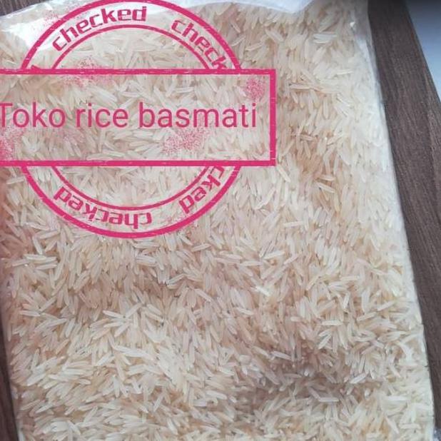 

8.8 Beras basmati asli dari arab Saudi 1 kg harga murah