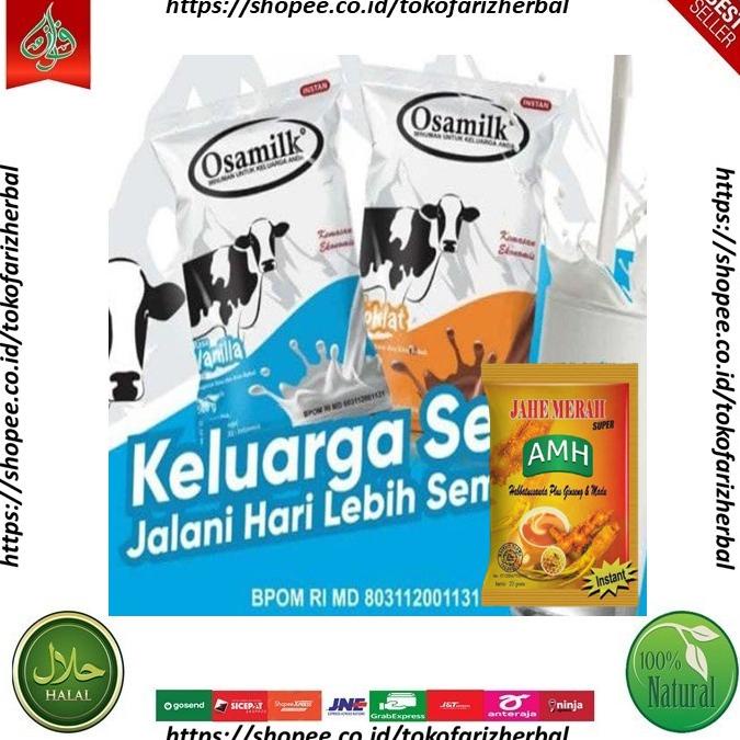 

(♥C6369] Susu osamilk original 100% penggemuk badan