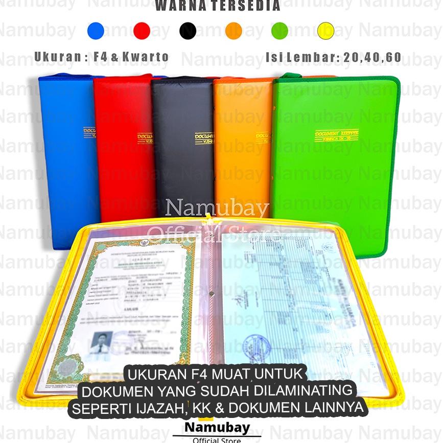 

[COD] DOKUMEN KEEPER ISI 20,40,60 LEMBAR/DOKUMEN KEEPER RESLETING/MAP ANTI AIR/MAP DOKUMEN/CLEAR HOLDER/MAP SERTIFIKAT / document keeper resleting / document keeper bag / document keeper f4 / tempat dokumen / tempat berkas baztf