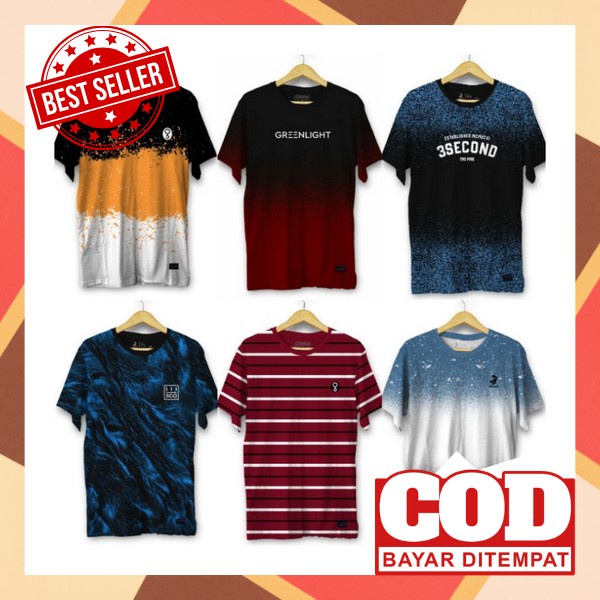 Kaos Pria Tshirt Bju Keren Dewasa Distro Premium Laki Laki Import Cowok Termurah Baju Atasan Premium