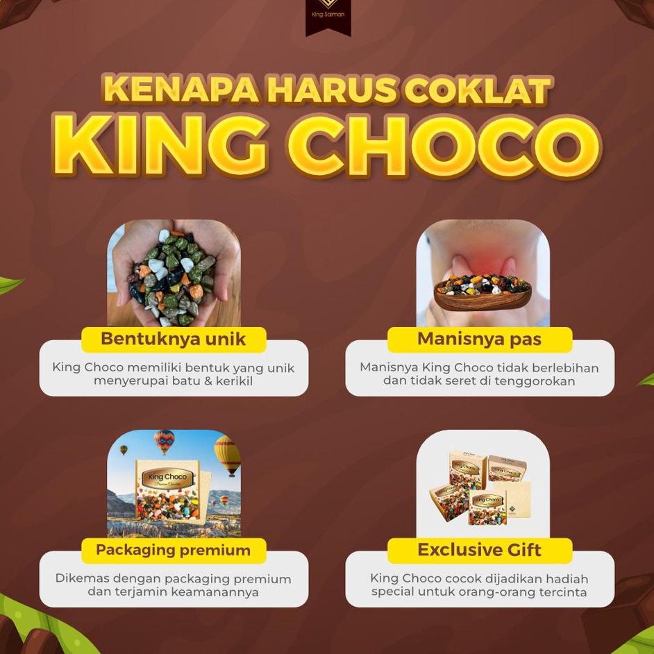 

King Choco Preum Chocolate | Coklat Unik 100% Import Khas Turki