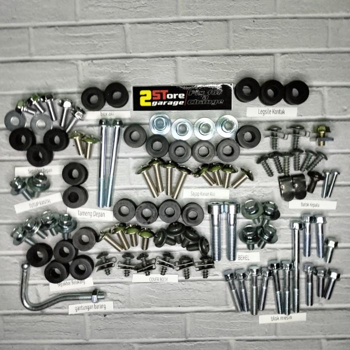 Baut Body Fizr Full set/Baut Baud Yamaha force 1 Full Body 1 set