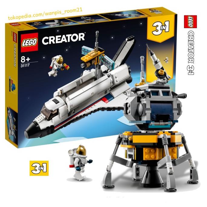 Must Have Lego 31117 Creator Space Shuttle Adventure - Lego Astronot Termurah