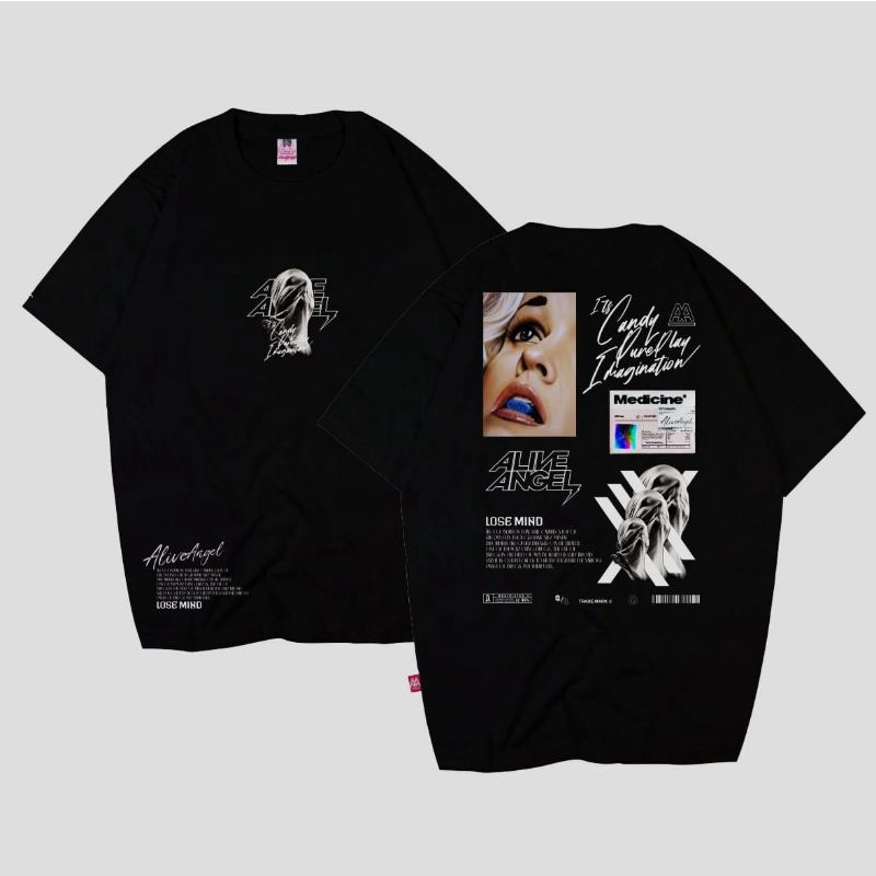 tshirt alive angel lokal brand originals