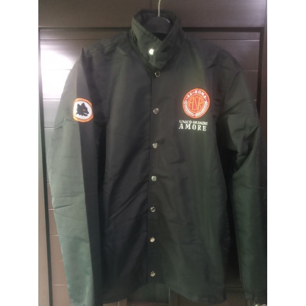JAKET AS ROMA VENDOR PARASUT FULL BORDIR SIZE XL