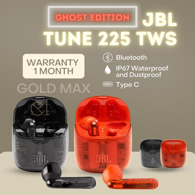 Terbaru Jbl Tune 225 Tws Ghost Edition True Wireless Earphone Headset T225
